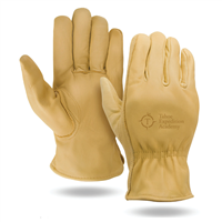 Premium Grain Cowhide Leather Gloves
